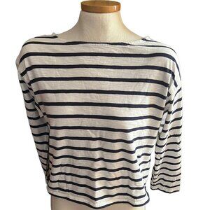 Levi's Striped Long Sleeve Shirt With Tie in Back